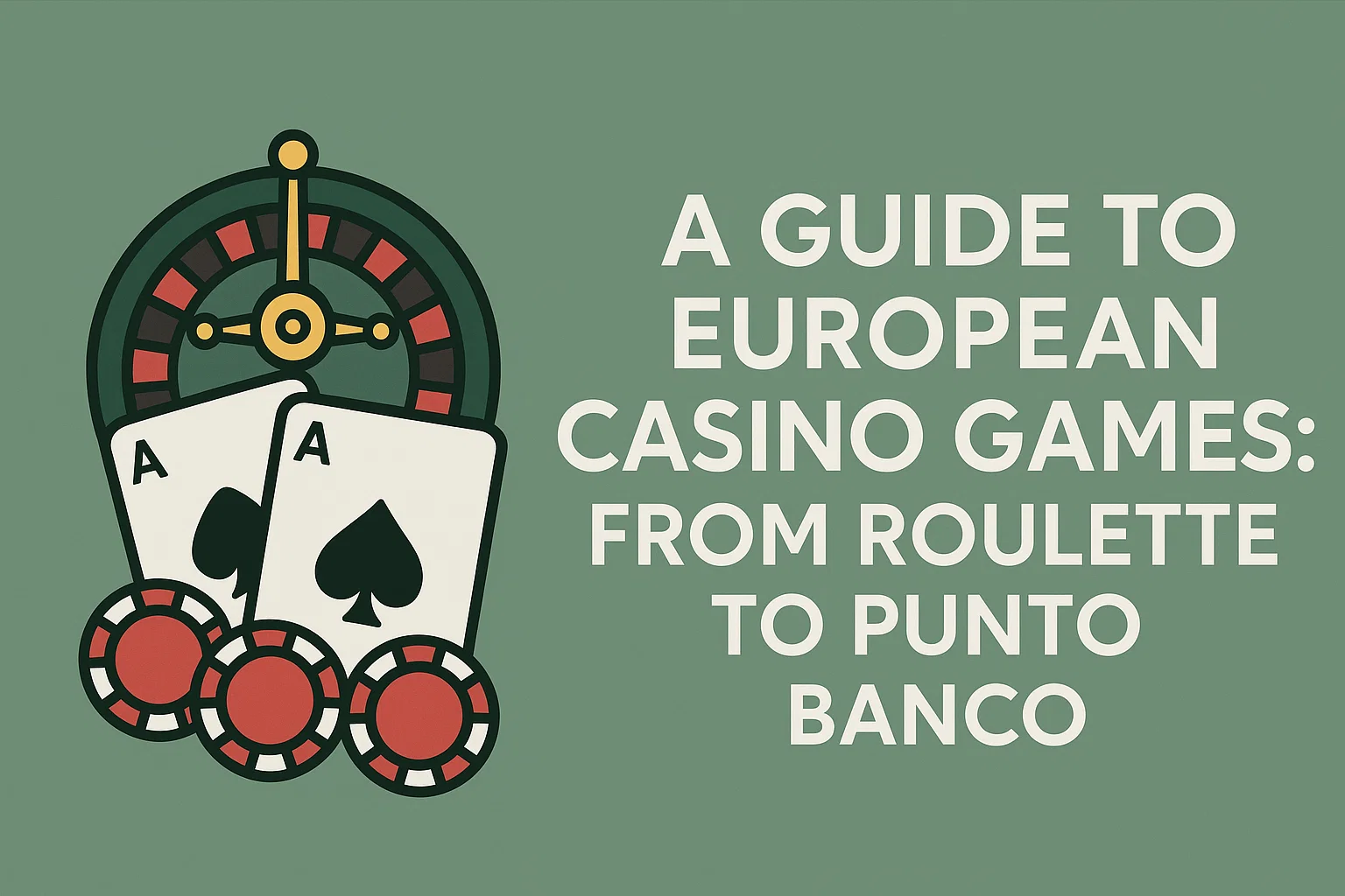 A Guide to European Casino Games: From Roulette to Punto Banco